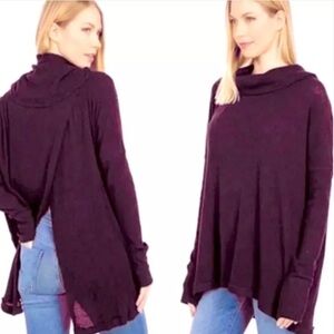 NWT Free People Juicy Long Sleeve Thermal Top Oversized Extra Small OB1581267